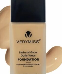 VERYMISS Natural Glow Daily Wear Foundation 02 Light Beige Light Skin