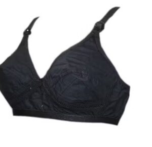 Private Label Supreme quality cotton Bra Non padded Colour black