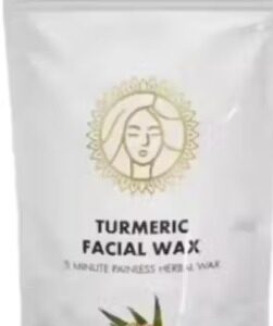 Private Lable TURMERIC FACIAL WAX 5 MIN PAINLESS HERBAL POWDER WAX