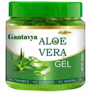 Gantavya Aloe Vera Gel For Skin Acne Hair Care 220GM