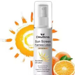DRY BINS Sunscreen SPF 40 Whitening sunscreen for Anti Wrinkle 100ML