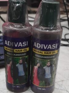 Adivasi Herbal Oil for Women and Men for Shiny Hair Long Dandruff Control Hair Loss Control Long Hair Hair Regrowth Hair Oil 100ml Pack of 2