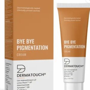 Private Label Dermatouch Bye Bye Pigmentation Cream for Pigmentation and Blemishes removal Anti Pigmentation face cream for Men and Women 20gm