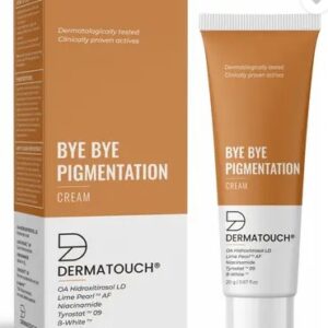 Private Label Dermatouch Bye Bye Pigmentation Creamfor Pigmentation and Blemishes removal Anti Pigmentation face cream for Men and Women 20g