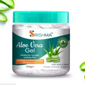 Private Label 100percent Aloe Vera Gel For Skin Acne Scars Dark spots Face and Hair 100 ml