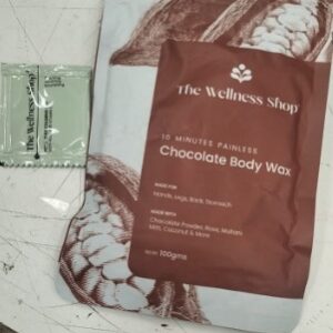 THE WELLNESS SHOP CHOCOLATE BODY WAX 100 GM