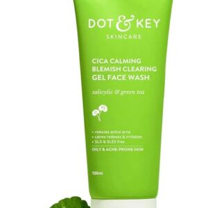 DOT AND KEY CICA Face Wash for Acne Prone Skin Oil Control Face Wash with Zinc 100ML