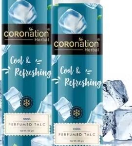 COROnation Herbal ICE Cool Talc Powder Pack of 2100g