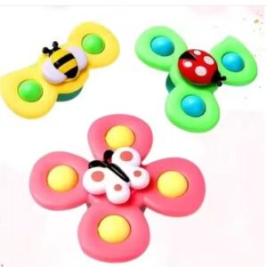 Private Lable Spinning Bath Toy 3Pcs