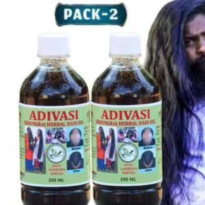 Adivasi Hair Oil For Women And Men 250 ml pack 2