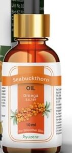 Private Label Wellwith by Ayuzera Sea buckthorn Berry Essential Oil 10ml Face and Hair Serum