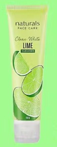 Private Lable natural lime cleanser for extra oily skin 100g pack of 1