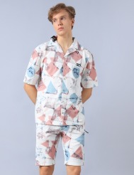 Trozen boys pink printed co ord set size 4xl