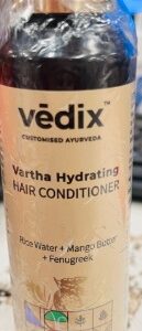 vedix Vedix Vartha Hydrating No Frizz ayurvedic Hair Conditioner with rice water mango butter fenugreek 100ml