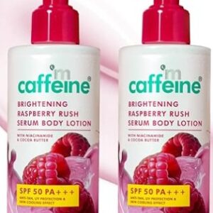 mcaffeine mCaffeine Brightening SPF 50 PA Body Sunscreen Lotion 200ml PACK OF 2