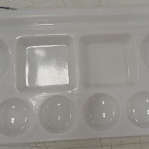 Private Label Artist Paint Mixing Plate 10 Well Watercolor Tray
