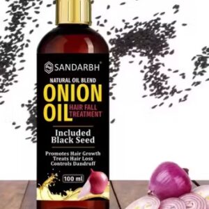 Sandarbh Onion Oil for Hair Regrowth Hair Fall Control Hair Oil100ml
