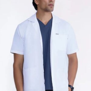 knya Everyday Men s Lab Coat Apron M size Colour white