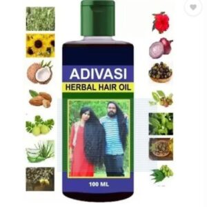 Adivasi Herbal Hair Oil For Men Women 100ml Hair Oil 100 ml