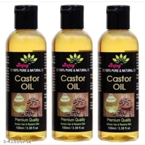 Private Lable Bejoy Castor Hair Oil 100ml Hair Oil Pack of 3