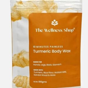 Private Lable The Wellness Shop Turmeric Full Body Wax Powder 100g