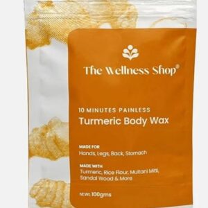 Private LableThe Wellness Shop Turmeric Full Body Wax Powder 100g