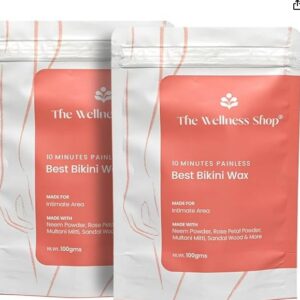 The Wellness Shop Bikini Wax 100 gm pack of 2