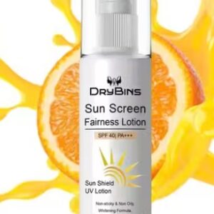 Drybins Whitening sunscreen for Anti Wrinkle SPF 40 100ML