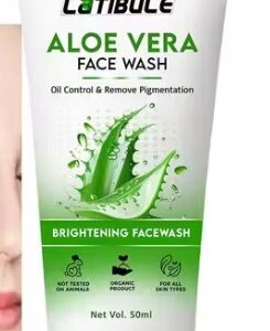 Latibule aloe vera face wash for Men women Skin whitening 50ML