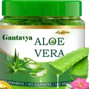Gantavya Pure Aloe Vera Gel for glowing Face 220GM