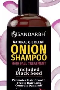 Private Label Sandarbh Onion Hair Shampoo All Type of Hair Problem Herbal Growth Hair Shampoo Dandruff Control Hair Shampoo 200ml Pack of 1