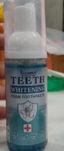 Private Label PinkCharm Teeteh Whitening Foam Toothpaste 60ml