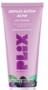 PLiX Jamun Salicylic Acid Cleanser Gel For Active Acne 100ml