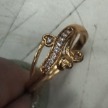 Private Label Forming Gold Plated Fashion Finger Ring