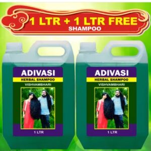 Adivasi Growth Hair Shampoo 1 LTR PACK 2
