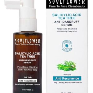 Soulflower Anti Dandruff Hair Serum with Piroctone Olamine 50 ml