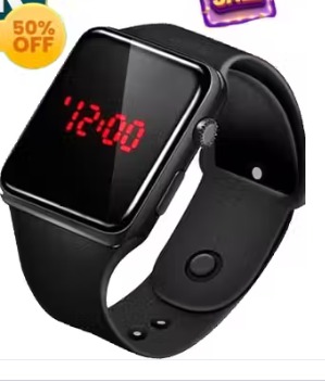Private Label Digital smart Watch colour black
