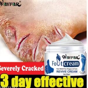 Wayfar Foot Crack Cream For Dry Cracked Heels and Feet 50gm Pack of 1