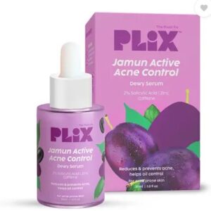 PLiXThe Plant Fix Plix 2percent Salicylic Acid Jamun Acne Control Dewy Serum for and Dark Spot Reduction 30 ml
