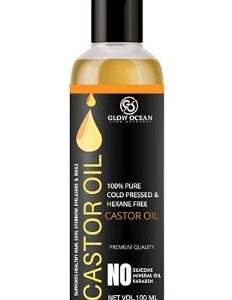 GlowOcean Cold Pressed Pure Castor oil 100ml