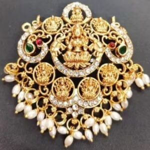 Private Label WHITE PEARLS ASHTALAKSHMI LOCKET