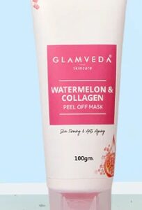 Private Label Glamveda Watermelon and Collagen Peel off mask 100gm