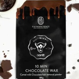 Faith and Patience Chocolate Hair Removal Powder10 Min Full Body Wax 100gm
