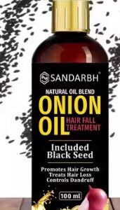 Sandarbh Onion Oil for Hair Regrowth and Hair Fall Control Hair Oil 100ml
