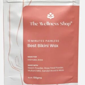 the wellness shop Best bikini wax 10 minutes herbal wax powder for women