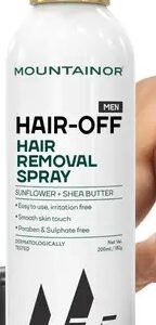 Private Label Mountainor Hair Removal Spray for Men 200ml
