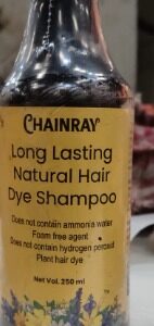 Private Label Long Lasting Natural Hair Dye Shampoo 250ML