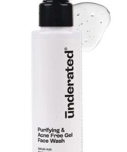 Underated Purifying and Acne Free Gel Face Wash 100ml