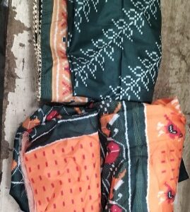 Private Label Banita Fashionable Women Lehenga orange green colour
