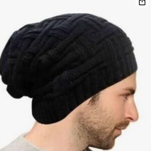 Private Lable Mens Beanie Cap colour black